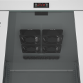 Air Control System and 4 fans-in the base set of each floor standing Rack Cabinets