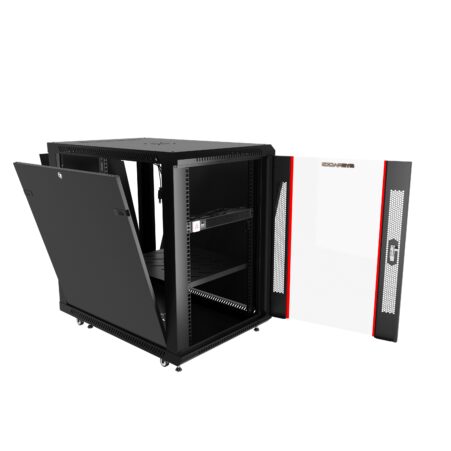 15U 35″ Depth PORTABLE UNDER DESK 19″ Enclosure SYSRACKS SRW 15.900 photo