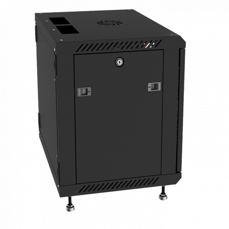 12U 19″ Gabinete de Rack en Pared de Profundidad 24″ SRW 12.600 photo