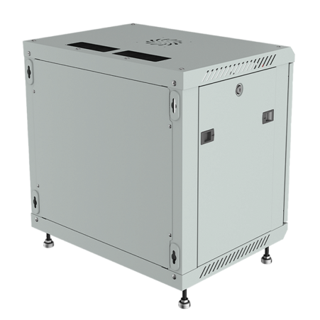 12U 24” Depth (24″x24″x24,5″) Wall Mount 19″ Enclosure SYSRACKS SRW 12.600 G photo