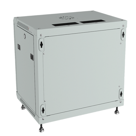 12U 24” Depth (24″x24″x24,5″) Wall Mount 19″ Enclosure SYSRACKS SRW 12.600 G photo