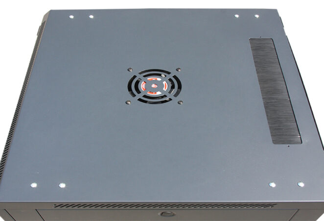 12U 35″ Depth PORTABLE UNDER DESK 19″ Enclosure SYSRACKS SRW 12.900 photo
