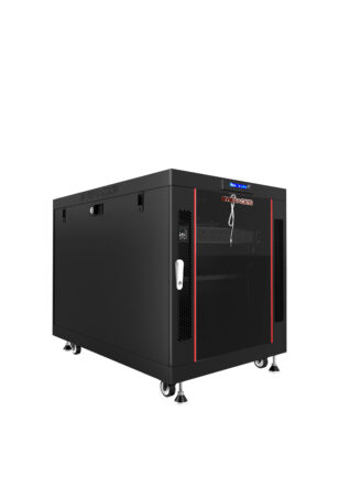 12U 35″ Depth PORTABLE UNDER DESK 19″ Enclosure SYSRACKS PR 12.900 photo