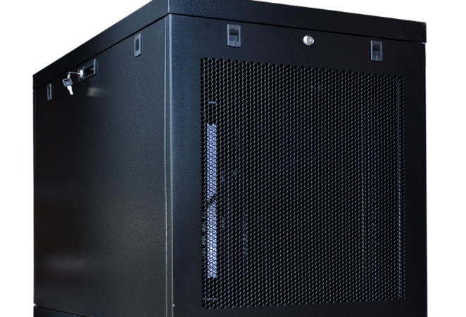 12U 35″ Depth PORTABLE UNDER DESK 19″ Enclosure SYSRACKS PR 12.900 photo