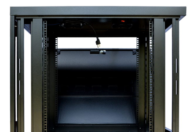 12U 35″ Depth PORTABLE UNDER DESK 19″ Enclosure SYSRACKS PR 12.900 photo