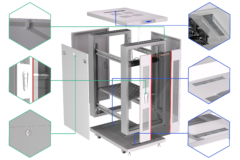Lockable Security Racks photo
