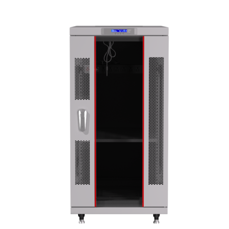 18U 35” Depth (24″x35″x42″) 19″ IT & Telecom Cabinet SYSRACKS SRF 18.6.9 G photo