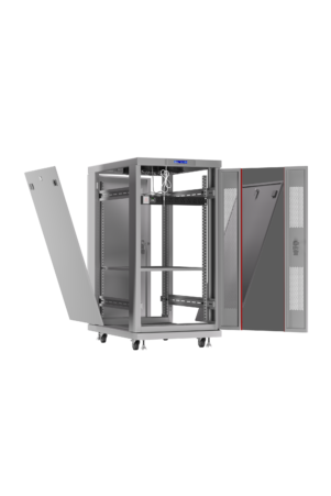 18U 35” Depth (24″x35″x42″) 19″ IT & Telecom Cabinet SYSRACKS SRF 18.6.9 G photo
