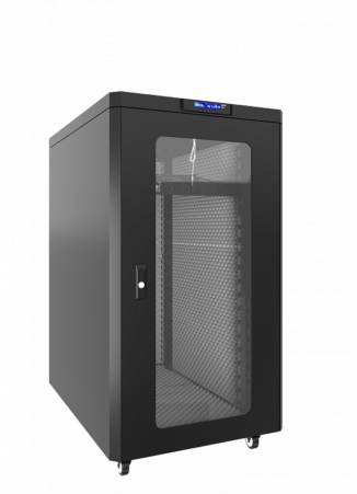 18U 35″ Depth Under Desk Sound Proof Server Cabinet SP 18.900 photo