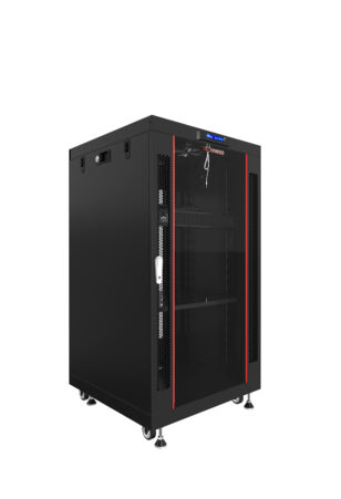 18U 24″ Depth PORTABLE UNDER DESK 19″ Enclosure SYSRACKS PR 18.600 photo