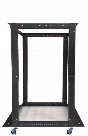18U 4 Post Open Frame 19″ Network Server Rack photo