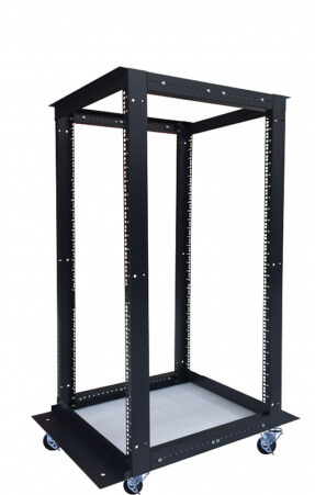 18U 4 Post Open Frame 19″ Network Server Rack photo