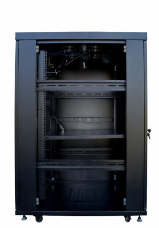 22U 32″ Depth IT & Telecom Cabinet SRF 22.6.8 photo