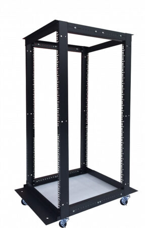 22U 4 Post Open Frame 19″ Network Server Rack photo