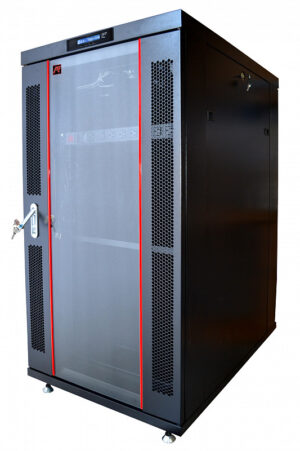27U 32″ Depth IT & Telecom Cabinet SRF 27.6.8 photo