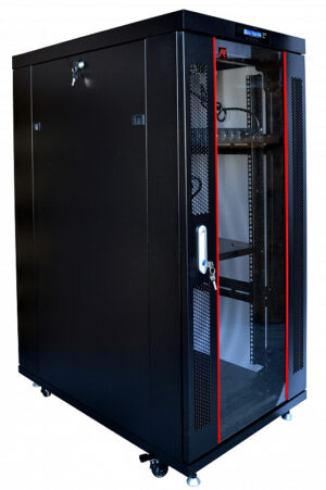 27U 32″ Depth IT & Telecom Cabinet SRF 27.6.8 photo