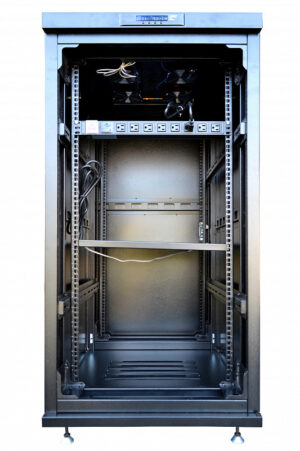 27U 32″ Depth IT & Telecom Cabinet SRF 27.6.8 photo