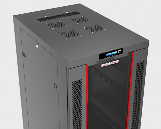 22U 39″ Depth IT & Telecom Cabinet SRF 22.6.10 photo