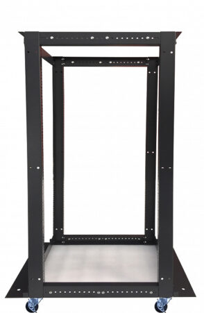 27U 4 Post Open Frame 19″ Network Server Rack photo