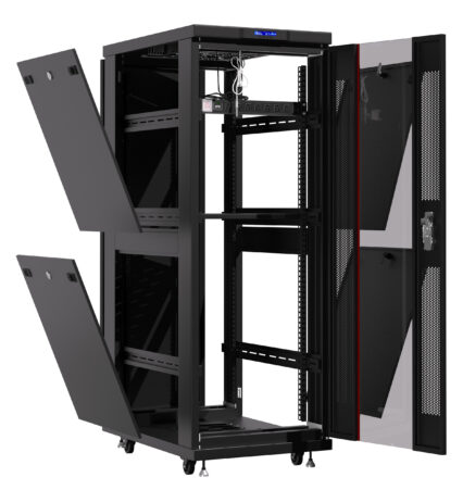 37U 39″ Depth IT & Telecom Cabinet SRF 37.6.10 photo