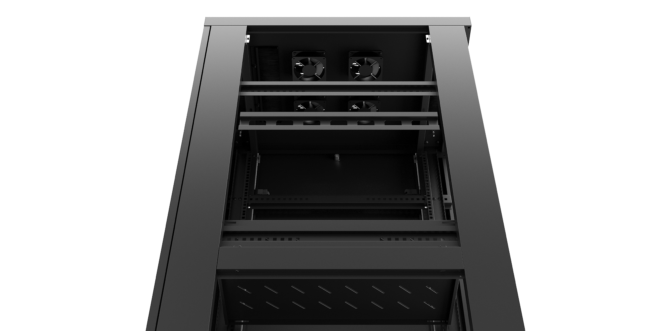 37U 39″ Depth IT & Telecom Cabinet SRF 37.6.10 photo