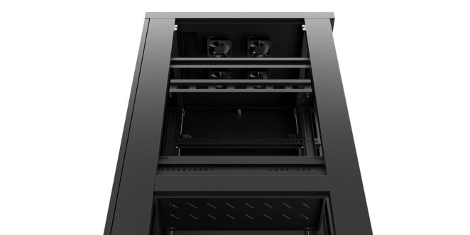 32U 24″ Depth IT & Telecom Cabinet SRF 32.6.6M photo