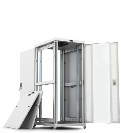 32U 35” Depth (24″x35″x66″) 19″ IT & Telecom Cabinet SYSRACKS SRF 32.6.9 G photo