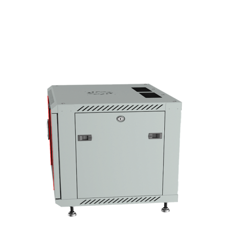 6U 24” Depth (24″x24″x14″) Wall Mount 19″ Enclosure SYSRACKS SRW 6.600 G photo