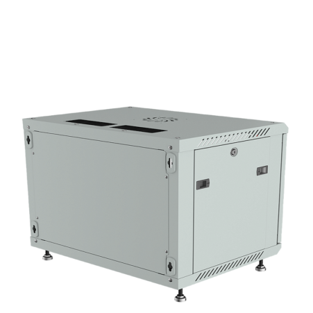 6U 24” Depth (24″x24″x14″) Wall Mount 19″ Enclosure SYSRACKS SRW 6.600 G photo