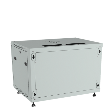 6U 24” Depth (24″x24″x14″) Wall Mount 19″ Enclosure SYSRACKS SRW 6.600 G photo
