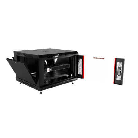9U 18″ Depth Wall Mount 19″ Enclosure SRW 9.450 photo