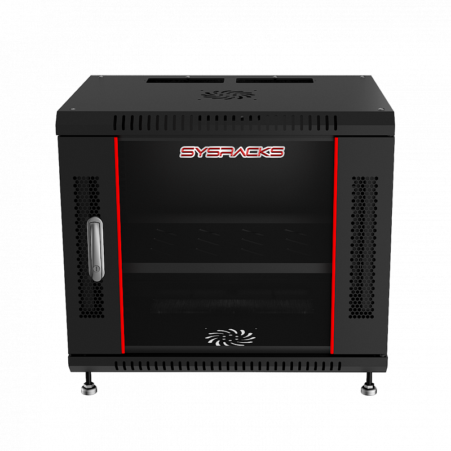 9U 18″ Depth Wall Mount 19″ Enclosure SRW 9.450 photo