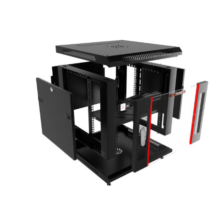 9U 24″ Depth Wall Mount 19″ Enclosure SRW 9.600 photo