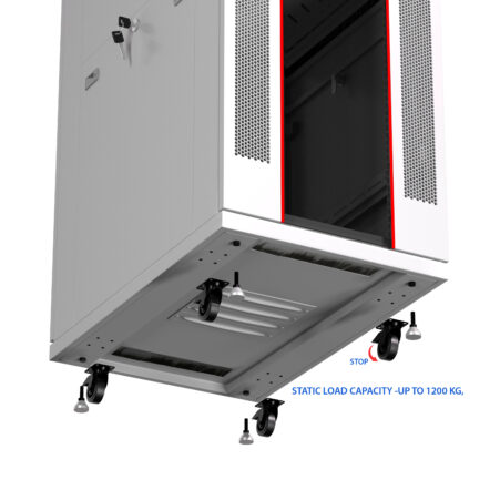 42U 35” Depth (24″x35″x84″) 19″ IT & Telecom Cabinet SYSRACKS SRF 42.6.9 G photo