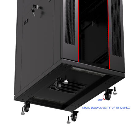 37U 39″ Depth IT & Telecom Cabinet SRF 37.6.10 photo