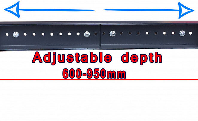 27U 4 Post Open Frame 19″ Network Server Rack photo