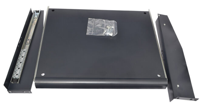 KPL-07 Keyboard Shelf (14″ depth, 24 lb capacity;) photo