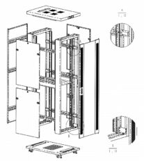 SH 8104.700 Sliding Shelf for cabinet depth 35″ and 39″ photo