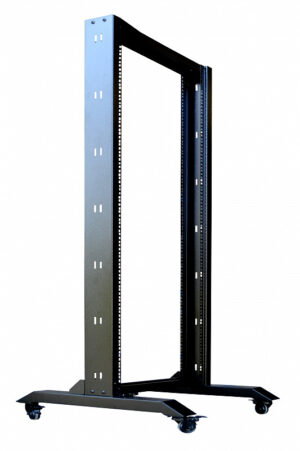 18U 2 Post Open Frame 19″ Network Server Rack photo