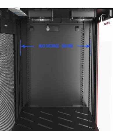 12U 35″ Depth PORTABLE UNDER DESK 19″ Enclosure SYSRACKS PR 12.900 photo