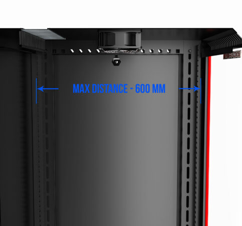 27U 24″ Depth Wall Mount 19″ Enclosure SRW 27.600 photo