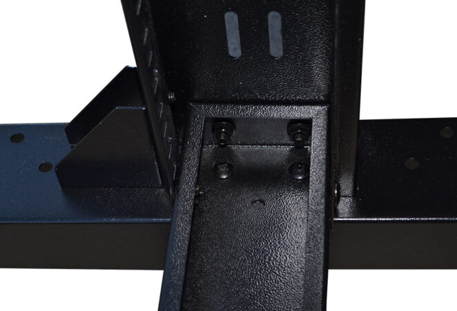 32U 2 Post Open Frame 19″ Network Server Rack photo