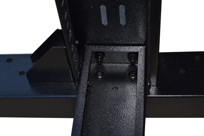 42U 2 Post Open Frame 19″ Network Server Rack photo