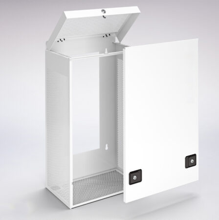19″ Vertical Wall Mount Server Enclosure 6U (20″x35″x12″), SYSRACKS WS 6906 photo