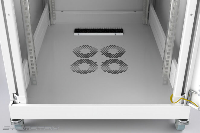 42U 35” Depth (24″x35″x84″) 19″ IT & Telecom Cabinet SYSRACKS SRF 42.6.9 G photo