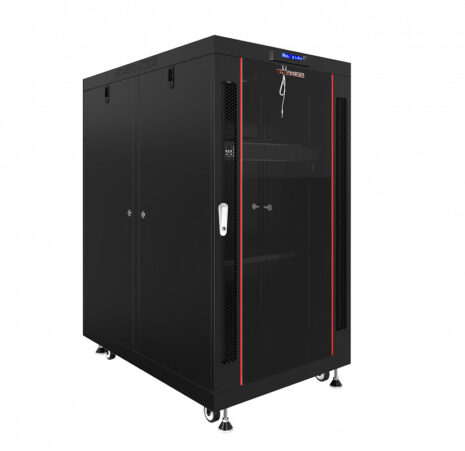 18U 35″ Depth PORTABLE UNDER DESK 19″ Enclosure SYSRACKS PR 18.900 photo