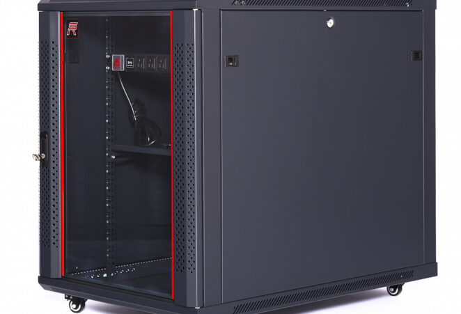 15U 35″ Depth PORTABLE UNDER DESK 19″ Enclosure SYSRACKS SRW 15.900 photo
