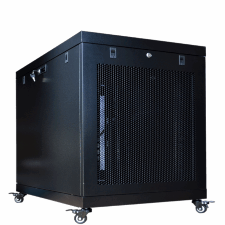 12U 35″ Depth PORTABLE UNDER DESK 19″ Enclosure SYSRACKS PR 12.900 photo