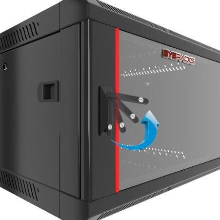 6U18 in. Depth Wall Mount 19″ Enclosure SRE 6.450 photo