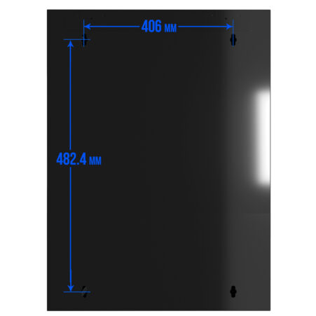 12U18 in. Depth Wall Mount 19″ Enclosure SRE 12.450 photo